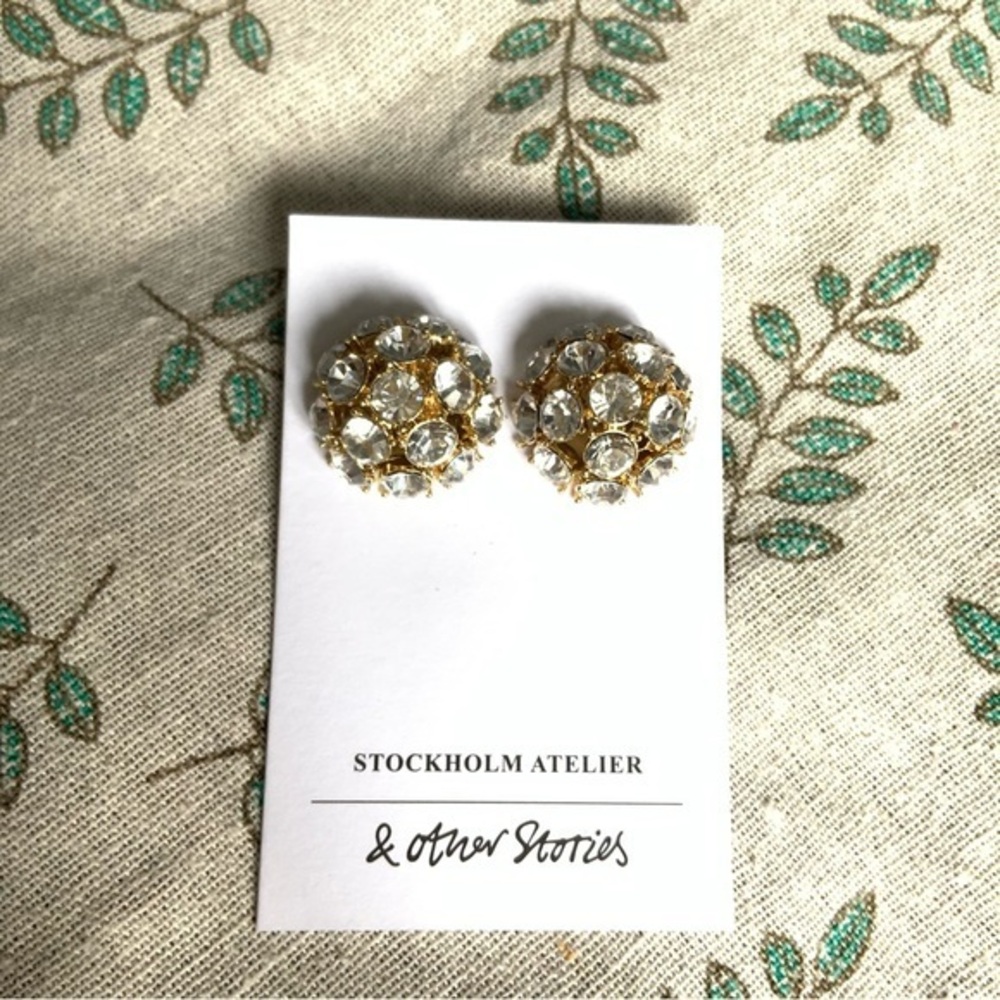 & Other Stories Multi Gem Earrings